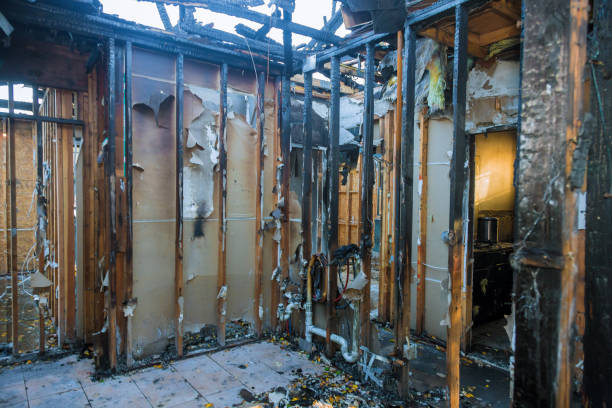 Professional Soot Cleanup technician working in Kentucky, KY